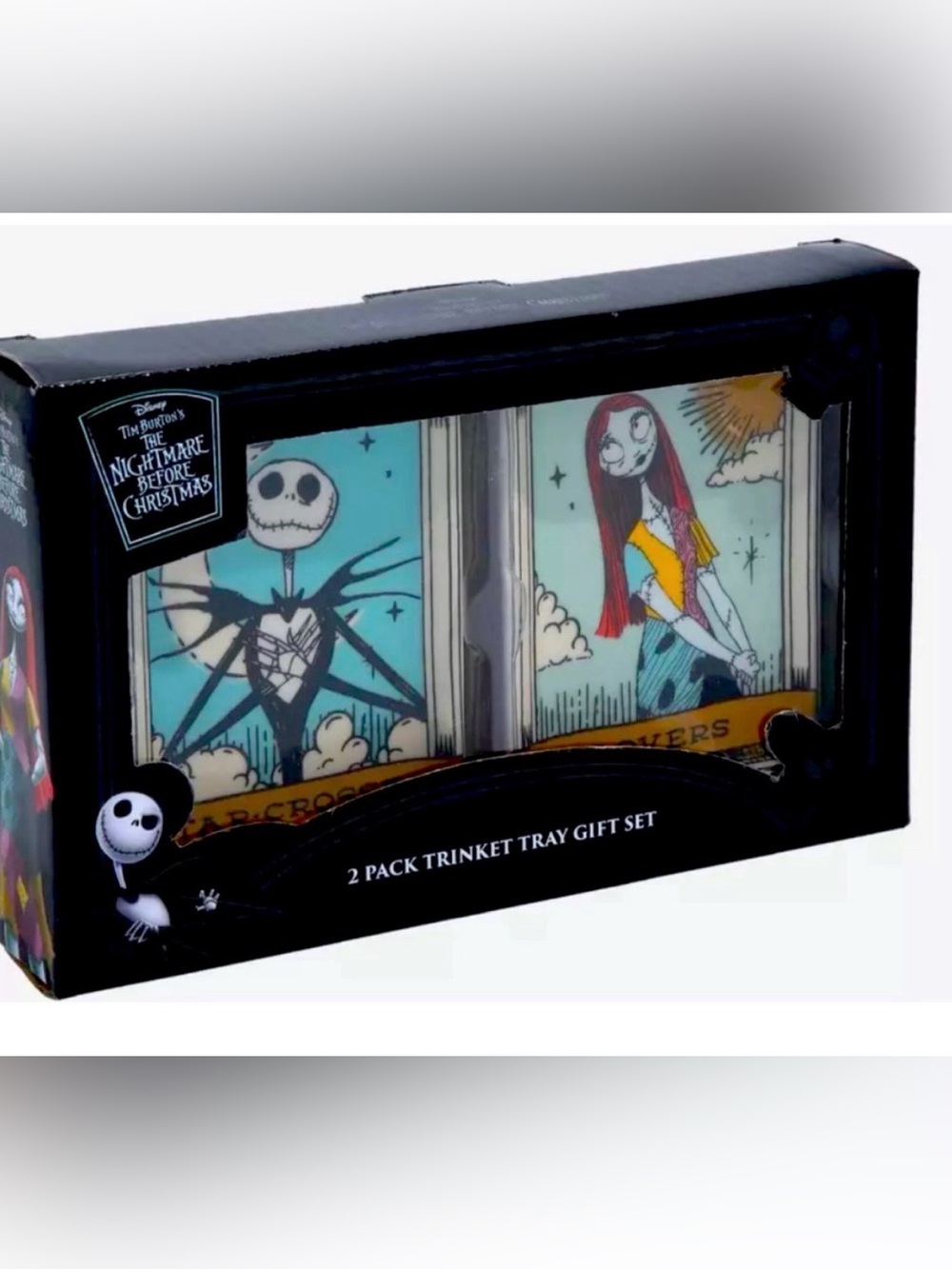 Disney The Nightmare Before Christmas Jack Skellington & Sally Tarot Trinket Set
